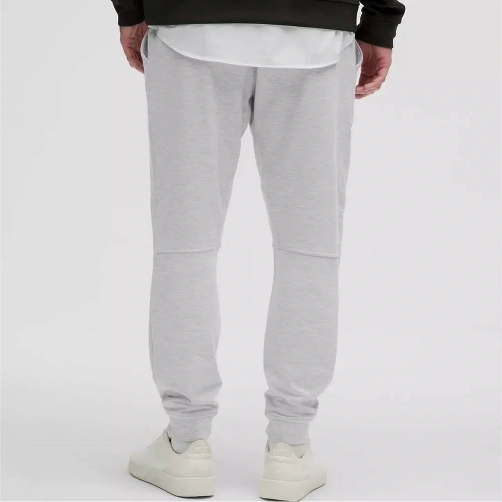 lululemon athletica Men's Light Gray Jogger Sweatpants